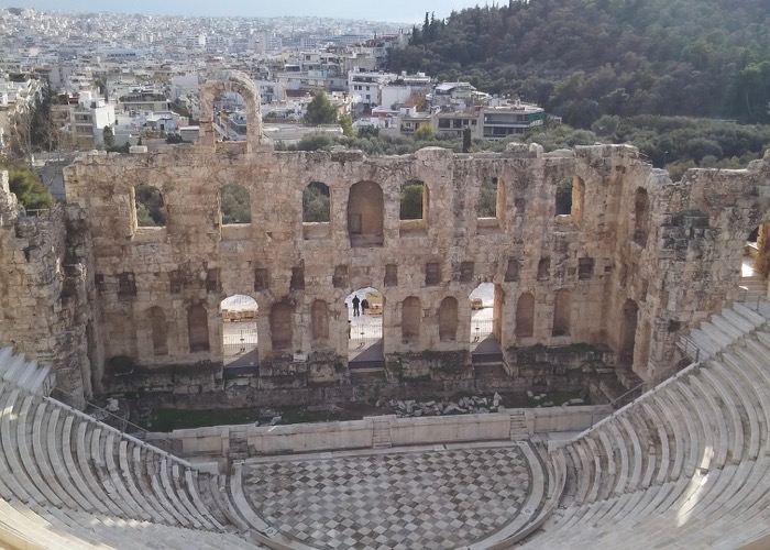 Visite théâtre antique Incentive en Grèce et découverte des vins et de la gastronomie locale