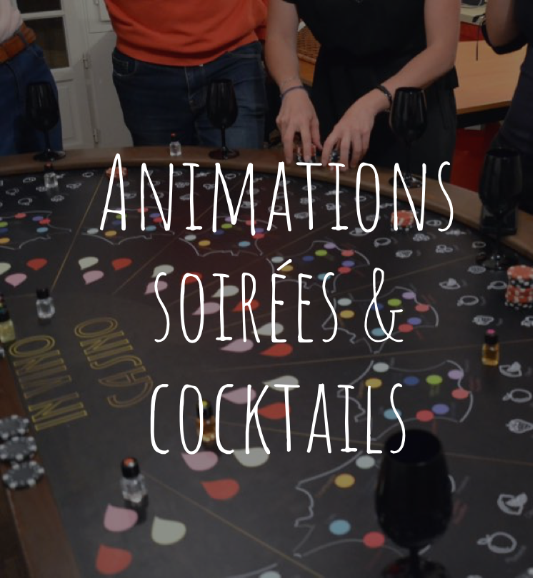 animations de soirées et cocktails par Wine Passport
